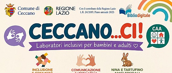 CECCANO... CI! – Laboratori inclusivi per bambini e adulti