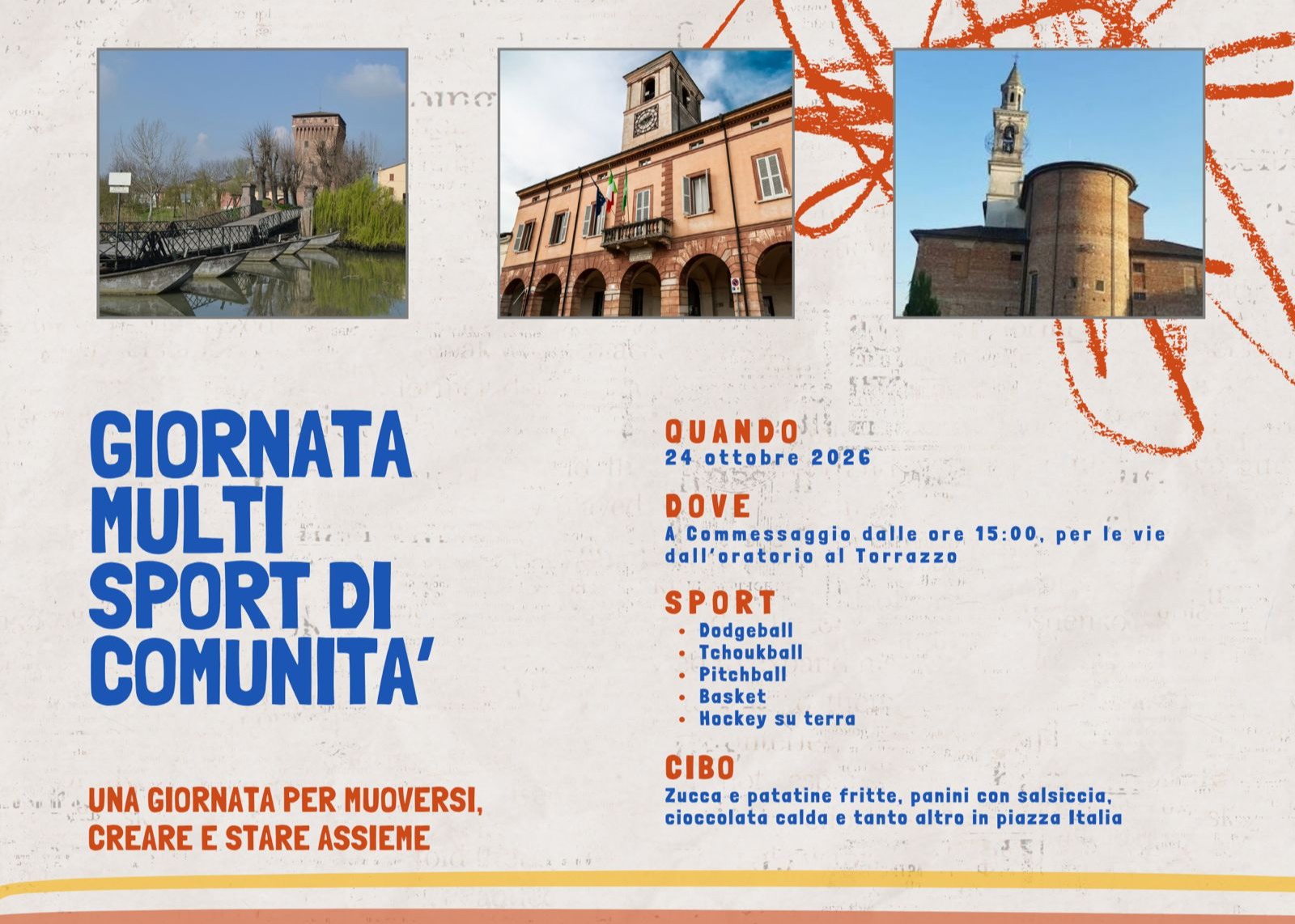 A scuola di arte e sport nell’Oglio Po: ripartono le attività gratuite per ragazze e ragazzi