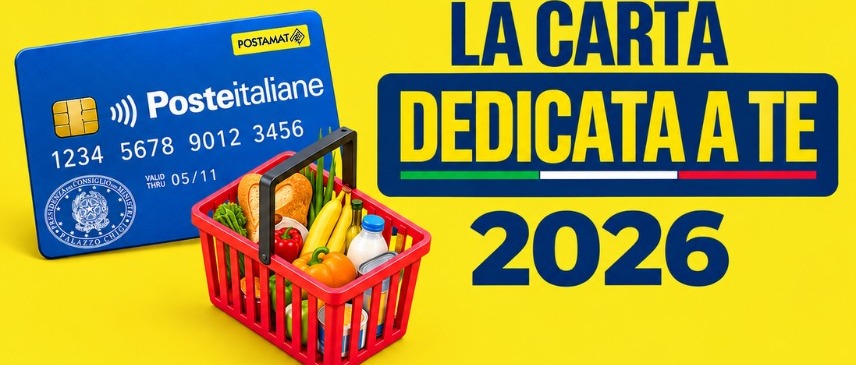 Carta "Dedicata a Te" - Pubblicazione elenco beneficiari