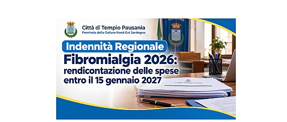 Indennità Regionale Fibromialgia 2026: rendicontazione delle spese entro il 15 gennaio 2027