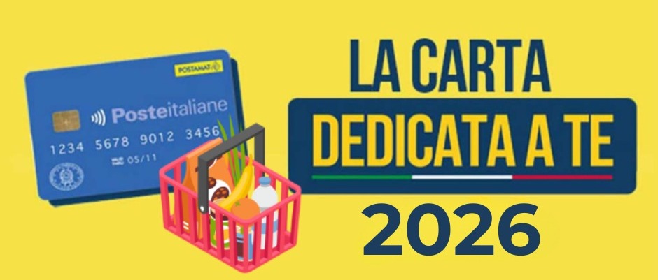 CARTA DEDICATA A TE 2026 - AVVISO ALLA CITTADINANZA