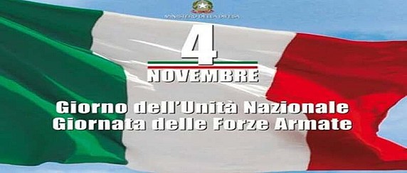 4 Novembre - Festa dell'Unità Nazionale