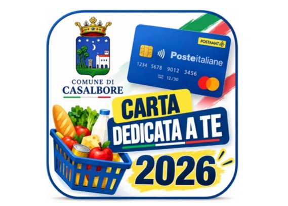 CARTA “DEDICATA A TE” 2026-2027