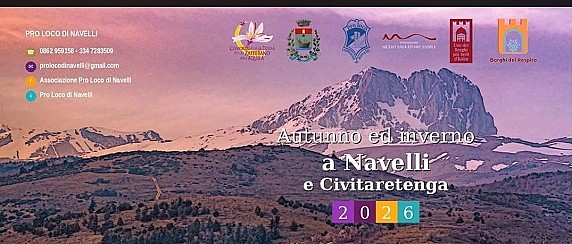 Calendario eventi Autunno inverno a Navelli e Civitaretenga