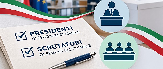 Aggiornamento Albi dei Presidenti e degli Scrutatori di seggio elettorale – Anno 2027