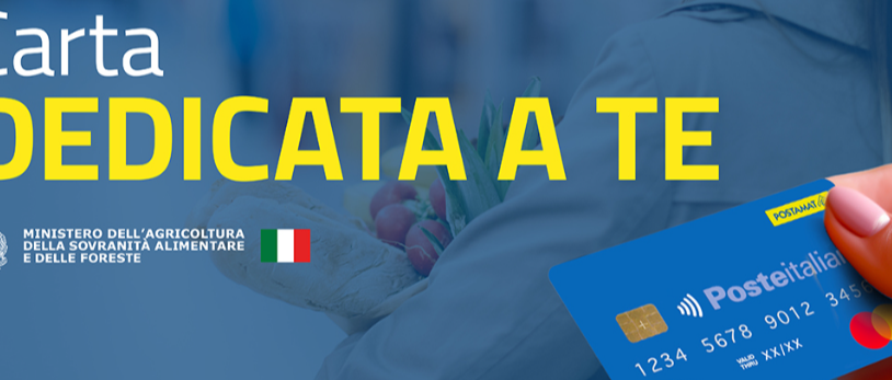 Carta "Dedicata a te" 2026: verifica se sei tra i beneficiari. Non serve fare domanda né recarsi in Comune