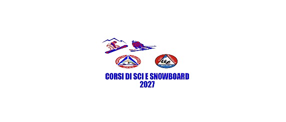 CORSI DI SCI E SNOWBOARD 2027