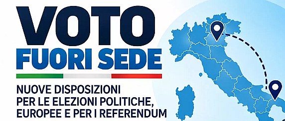 Esercizio del diritto di voto da parte degli elettori fuori sede