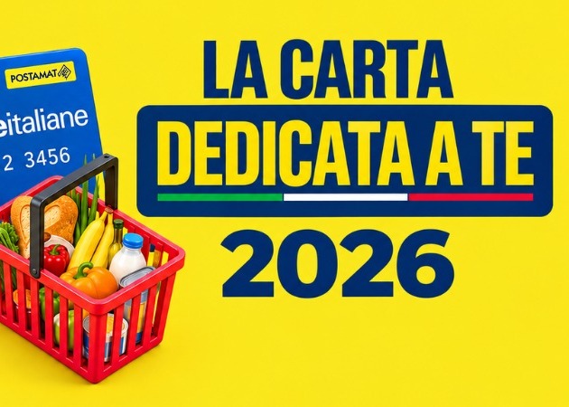 CARTA “DEDICATA A TE” 2026 – PUBBLICAZIONE ELENCO BENEFICIARI