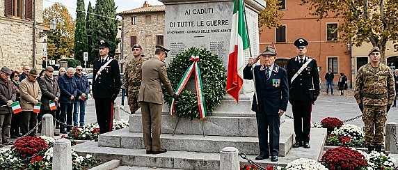 Celebrazioni del 4 Novembre per la Festa delle Forze Armate e dell'Unità Nazionale