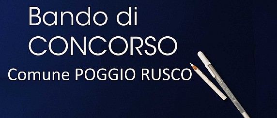 Concorso pubblico per l'assunzione di un operatore tecnico specializzato