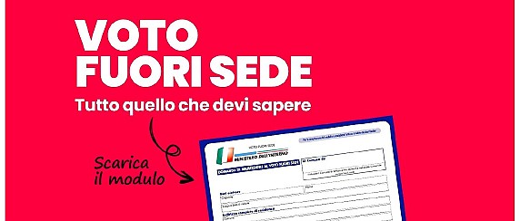 Avviso per l'iscrizione nell’elenco degli elettori “fuori sede” per l’anno 2027