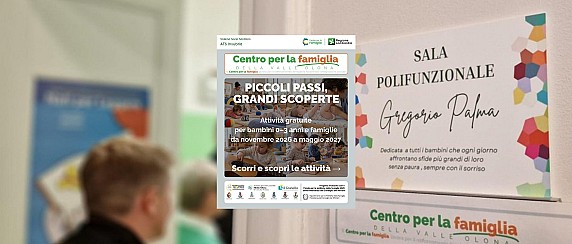 Centro per la Famiglia della Valle Olona: attività gratuite per bambini e genitori
