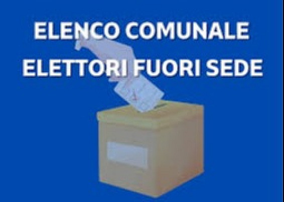 ISTITUZIONE ELENCO COMUNALE ELETTORI FUORI SEDE