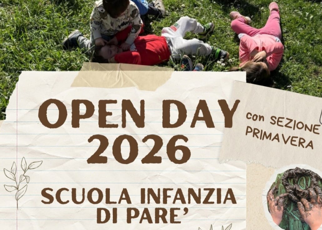 Open day Sezione Primavera Scuola dell'Infanzia "Mater Boni Consilii" fraz. Parè