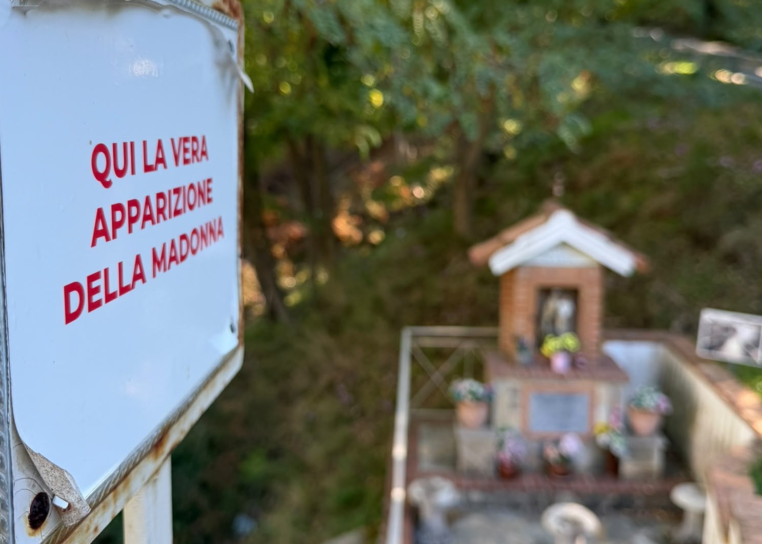 Luogo dell'Apparizione della Madonna del Carmine