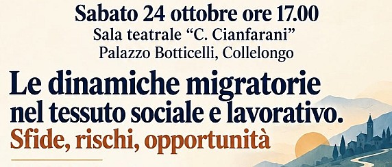 A Collelongo un convegno sulle dinamiche migratorie