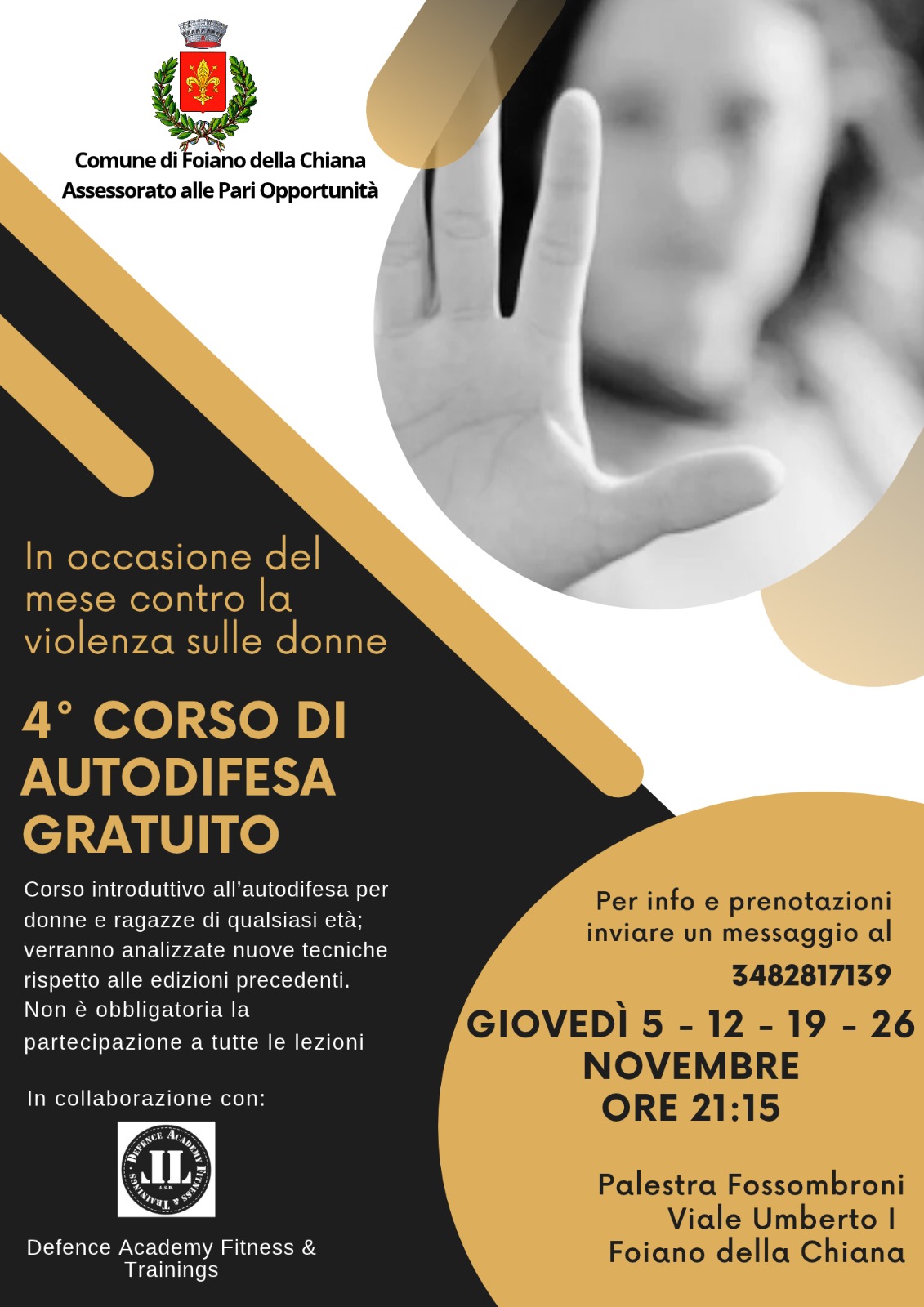 4 Edizione corso di autodifesa