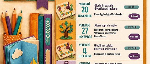 Letture e laboratori per bambine e bambini