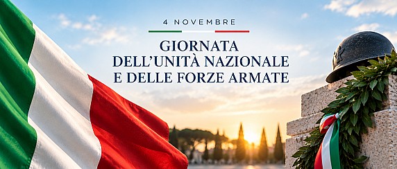 4 novembre 2026 - Giornata dell'Unità Nazionale e delle Forze Armate