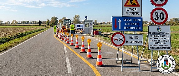 Lavori di manutenzione in via Crespiatica