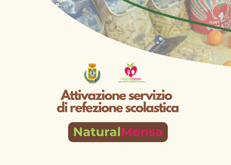 Avvio del servizio di mensa biologica “NaturalMensa” per l’A.A. 2026/2027.