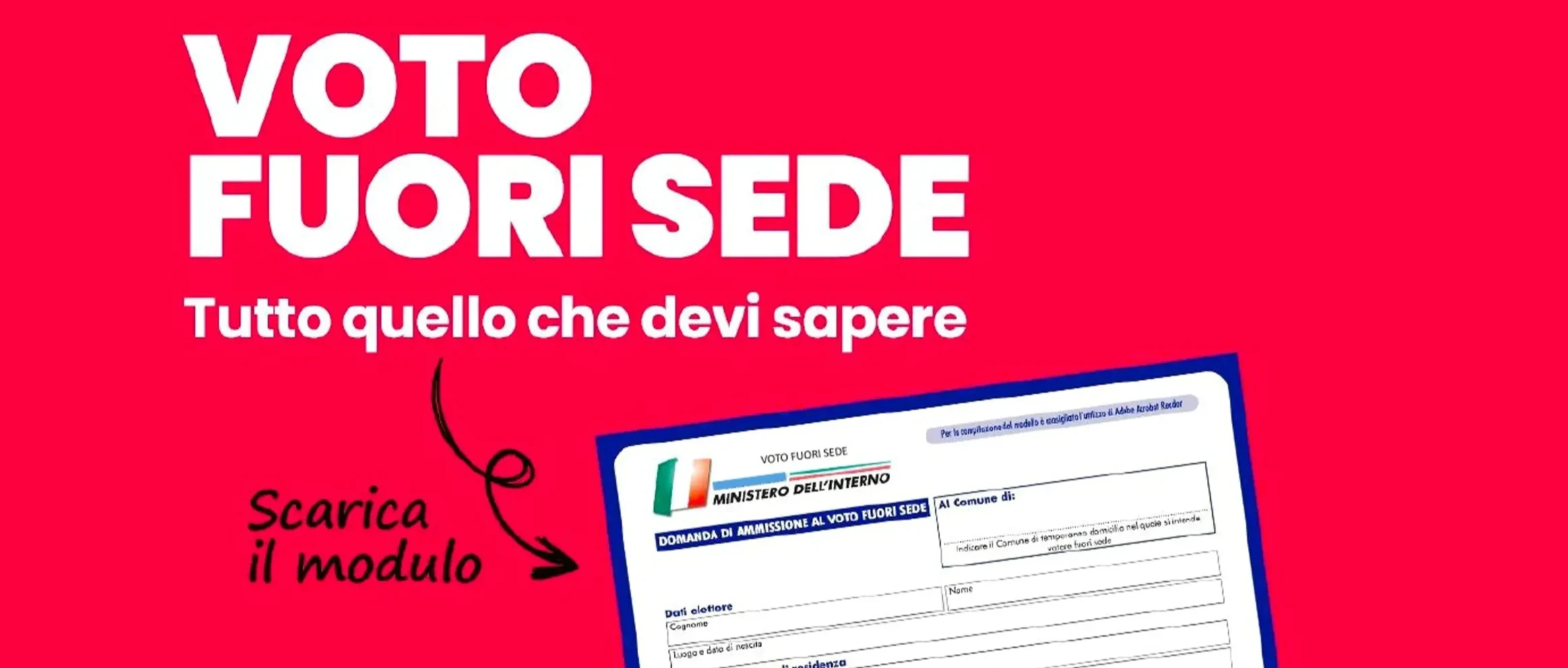 AVVISO VOTO FUORI SEDE