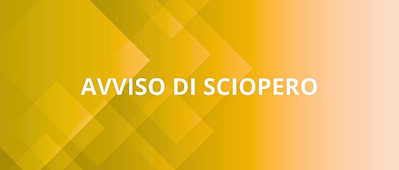 Avviso di sciopero