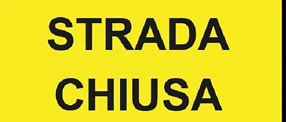 Proroga chiusura strada comunale Chiara - Fondo