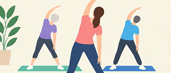 INSIEME IN MOVIMENTO: GINNASTICA DOLCE PER GLI OVER 65