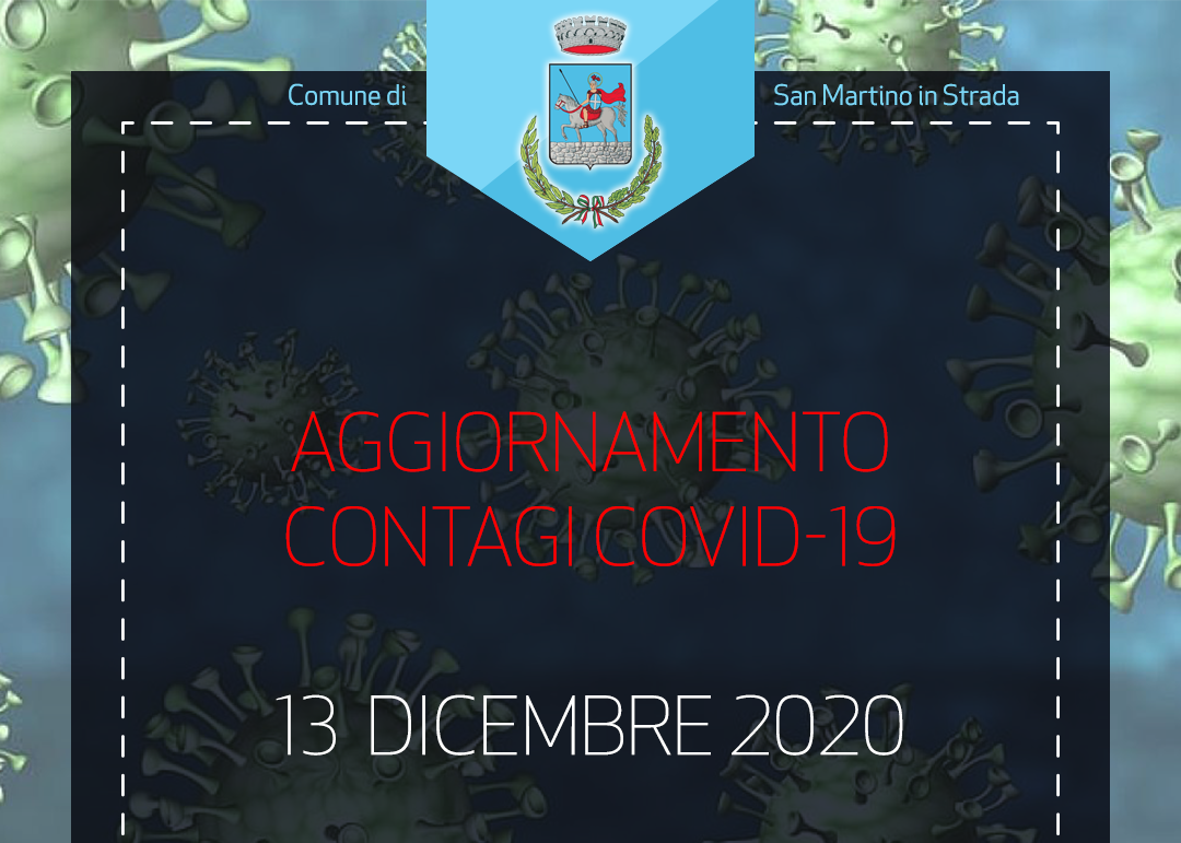 Aggiornamento contagi 13 dicembre 2020