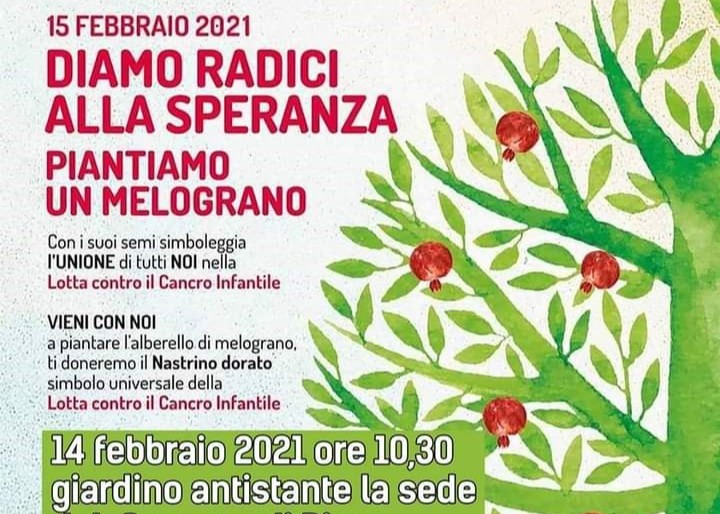 15 Febbraio 2021: DIAMO RADICI ALLA SPERANZA