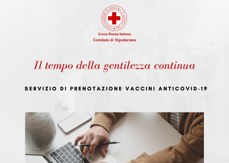 SERVIZIO DI PRENOTAZINE ONLINE VACCINO ANTI COVID-19