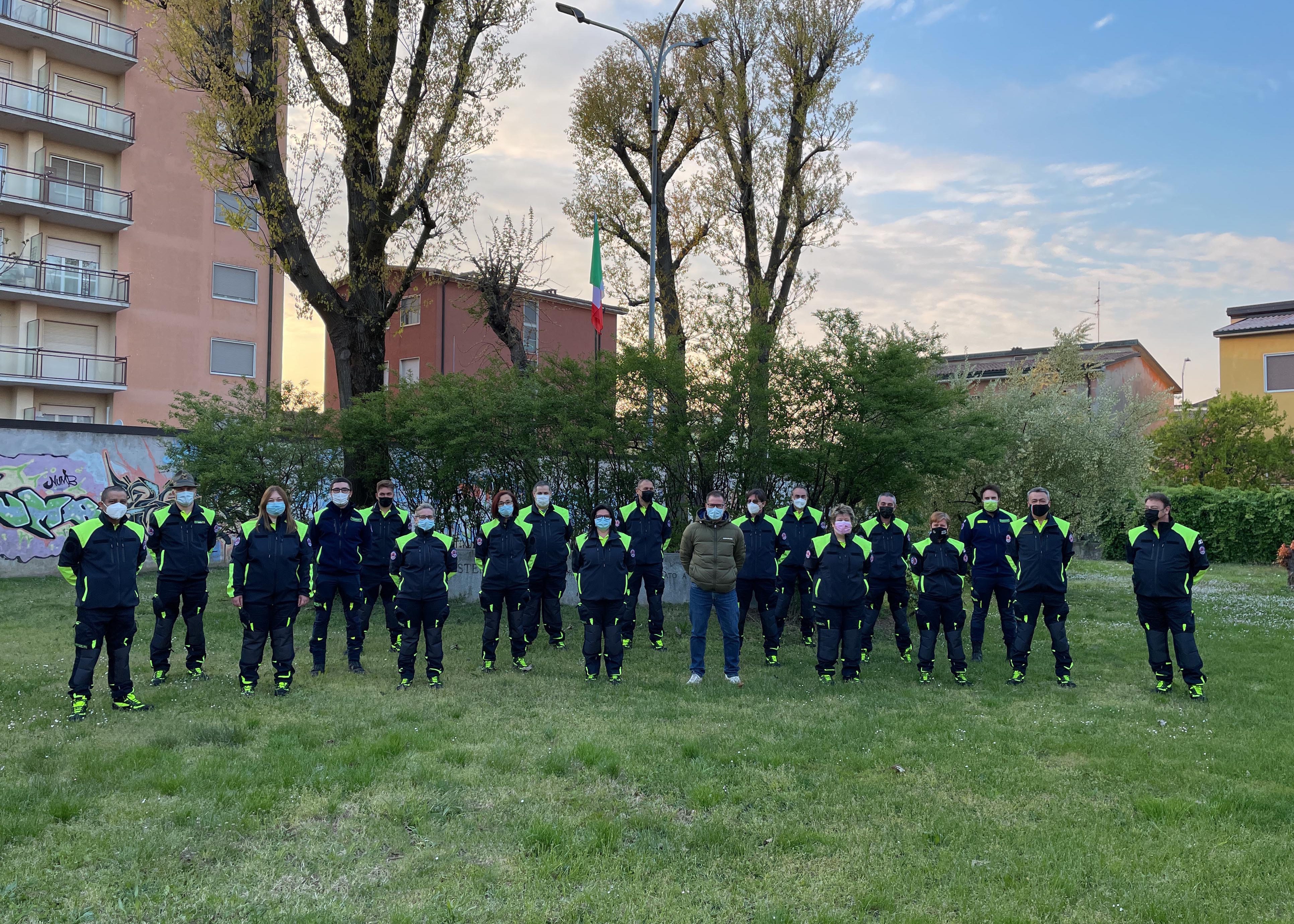 Raduno ufficiale per la nuova Protezione Civile