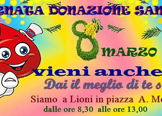 GIORNATA DONAZIONE SANGUE