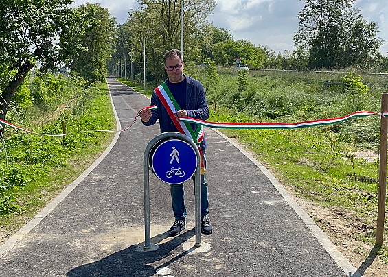 Aperta la nuova ciclopedonale con sottopasso ferroviario