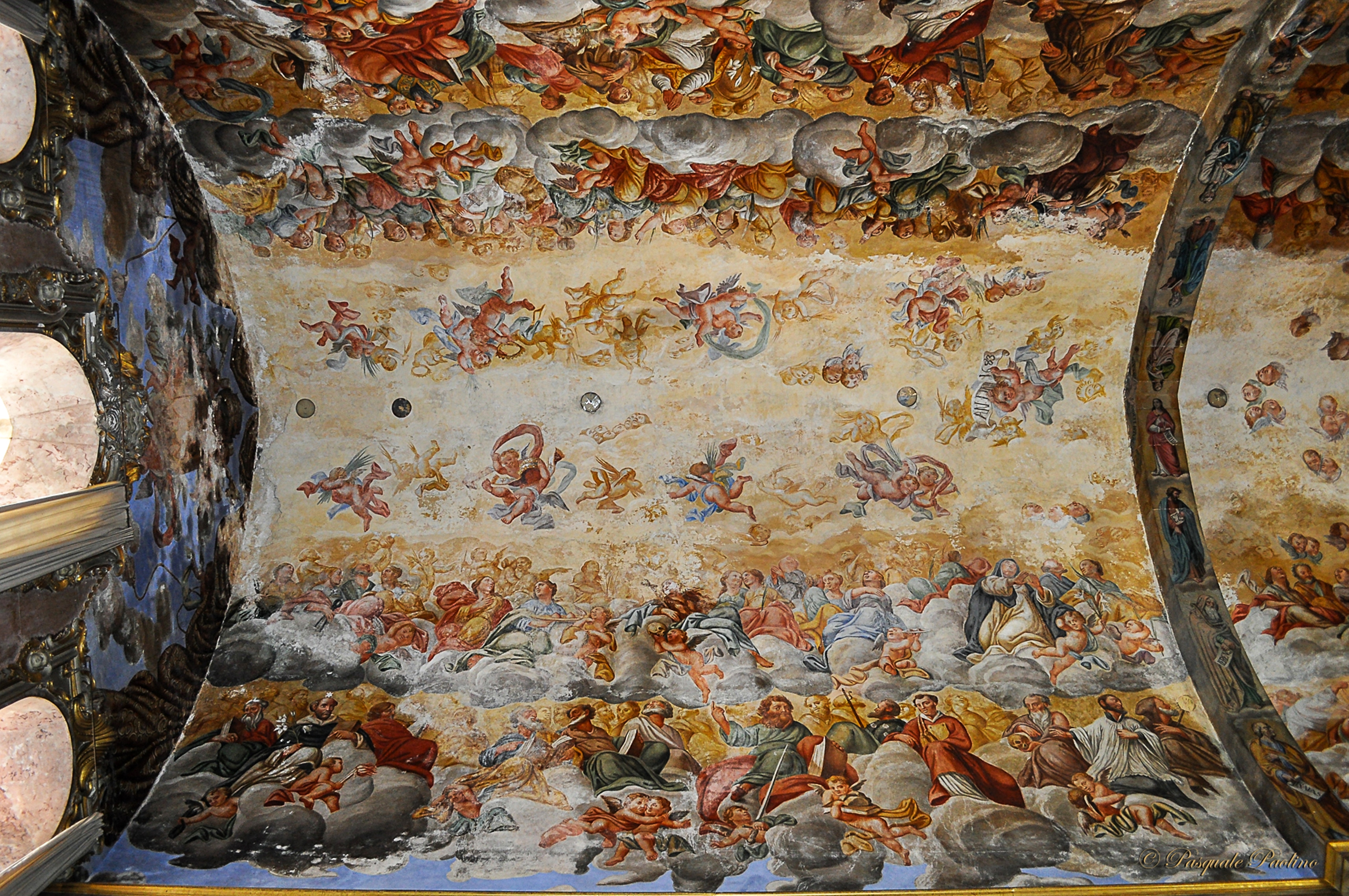 Volta con Gloria di Santi di Giuseppe Caci 1683