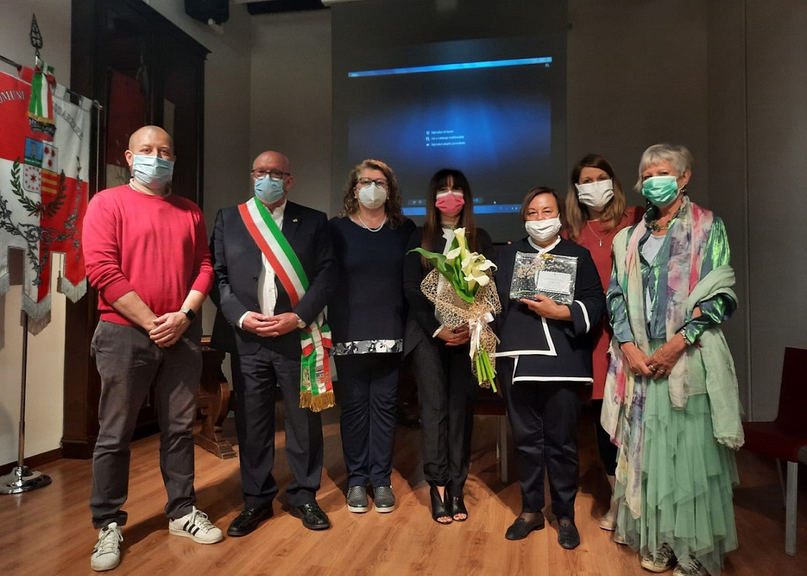 Conferito il riconoscimento alla prof.ssa Palma, fondatrice dei Madonnari