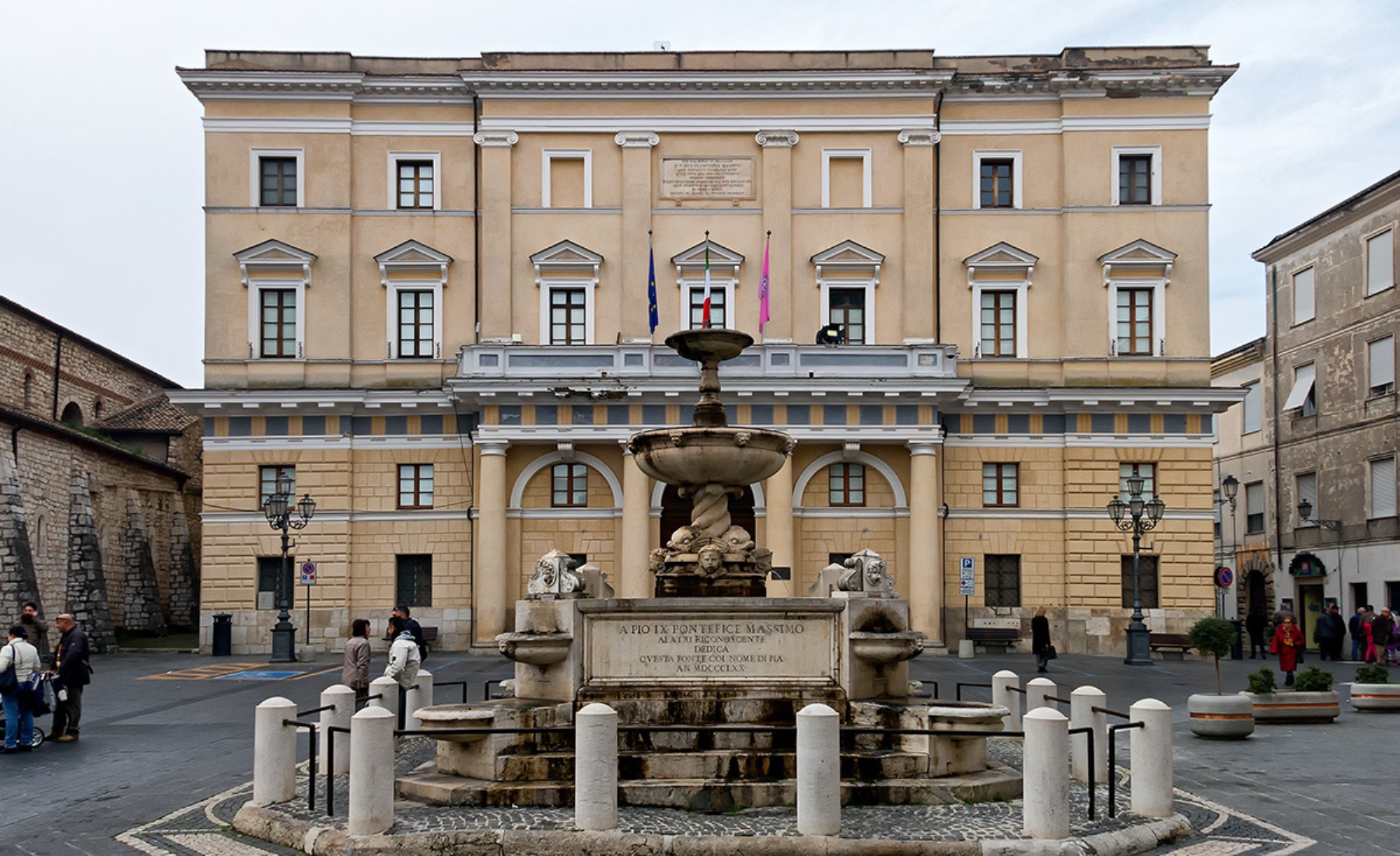 Palazzo Comunale e Fontana Pia