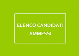 ELENCO CANDIDATI AMMESSI ALLA PROVA ORALE DELLA SELEZIONE PUBBLICA PER LA COPERTURA DI UN POSTO DA ISTRUTTORE AMMINISTRATIVO CAT. C