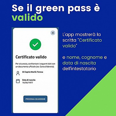 Verifica dei green pass: le regole per la richiesta del documento di identità